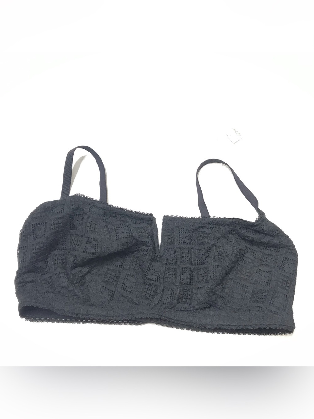 Aerie Bralette Women’s Size XL Black Lace Bralette Adjustable Straps Unlined New
